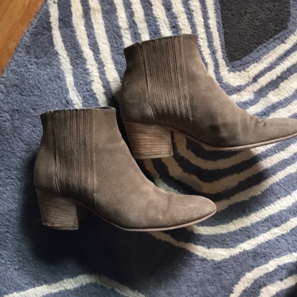 VINCE | Taupe Hader Bootie - Picture 3 of 6